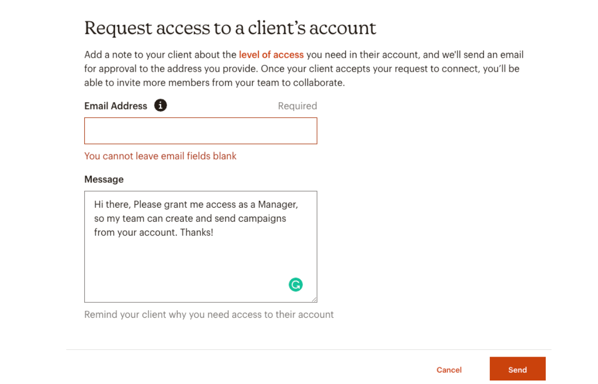 Request Access to Mailchimp in 2023 Step by Step Guide + Screenshots